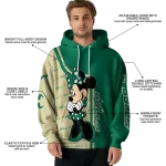 south florida bulls minnie mouse green hoodie best selling