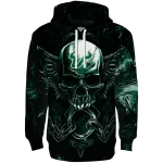south florida bulls skull artwork green black hoodie best selling