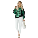 south florida bulls skull motif green black hoodie best selling