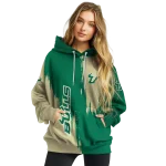 south florida bulls splatter effect green hoodie best selling