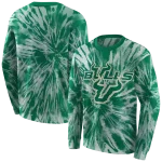 south florida bulls tie dye pattern green hoodie best selling