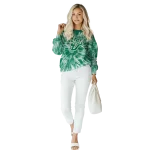 south florida bulls tie dye pattern green hoodie best selling