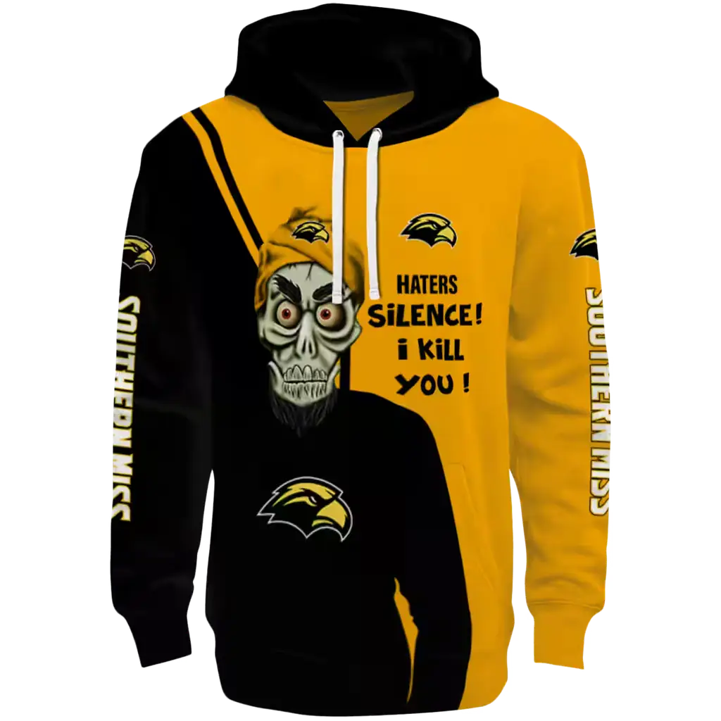 southern miss golden eagles achmed skull black hoodie best selling southern miss golden eagles achmed skull black hoodie best selling