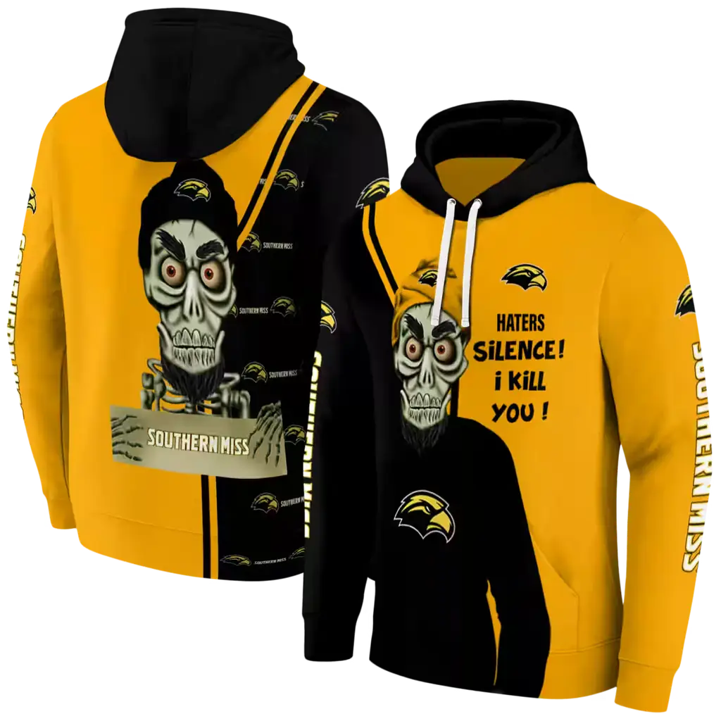 southern miss golden eagles achmed skull black hoodie fashion forward southern miss golden eagles achmed skull black hoodie fashion forward