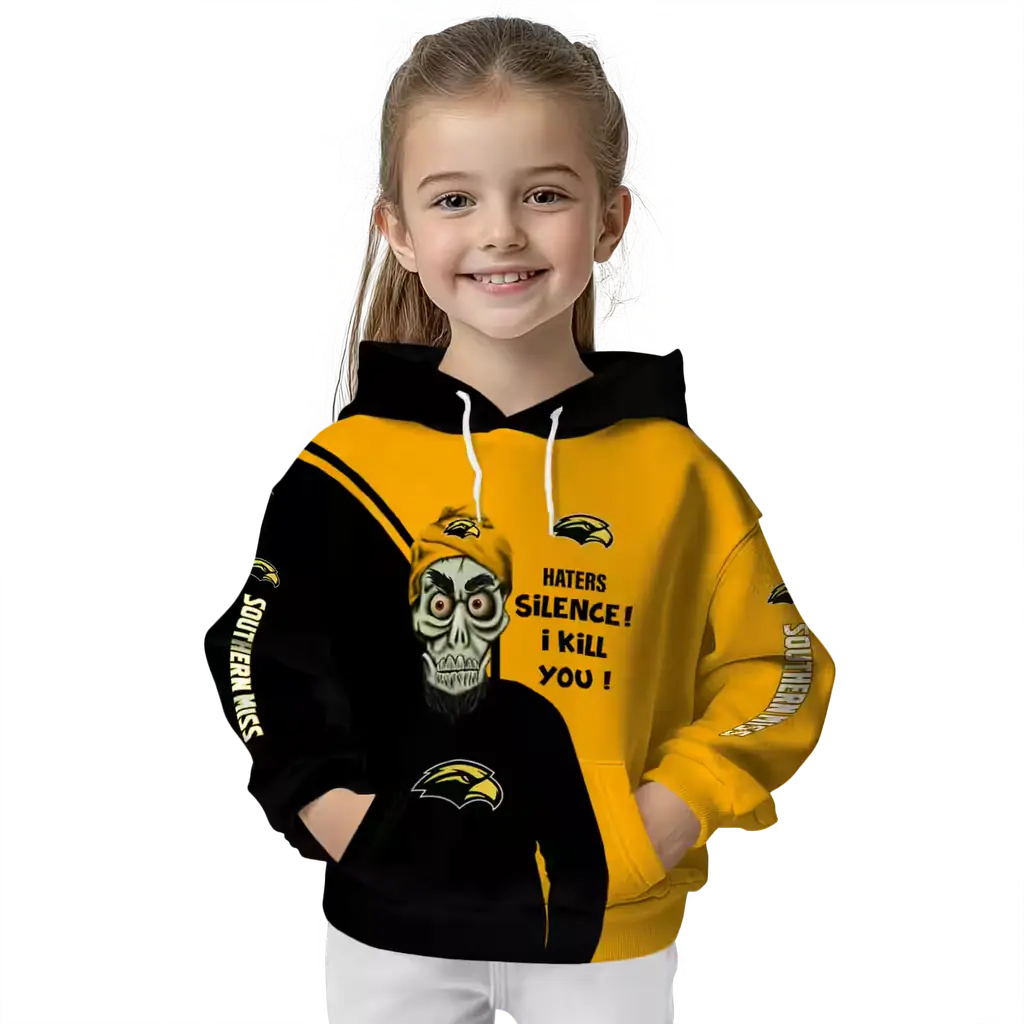 southern miss golden eagles achmed skull black hoodie top rated southern miss golden eagles achmed skull black hoodie top rated