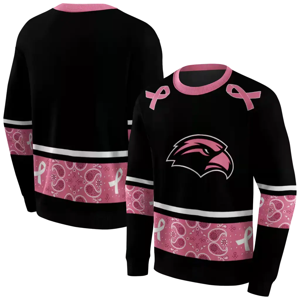 southern miss golden eagles awareness ribbon black pink hoodie premium grade southern miss golden eagles awareness ribbon black pink hoodie premium grade