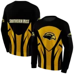 southern miss golden eagles concentric lines black hoodie best selling