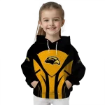 southern miss golden eagles concentric lines black hoodie best selling