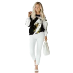 southern miss golden eagles dynamic slash black white hoodie best selling