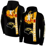 southern miss golden eagles football heartbeat black hoodie best selling
