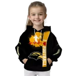 southern miss golden eagles football heartbeat black hoodie best selling