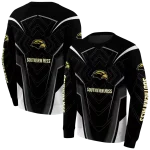 southern miss golden eagles futuristic pattern black hoodie best selling