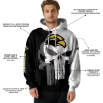 southern miss golden eagles graphic punisher black white hoodie best selling