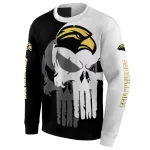 southern miss golden eagles graphic punisher black white hoodie best selling