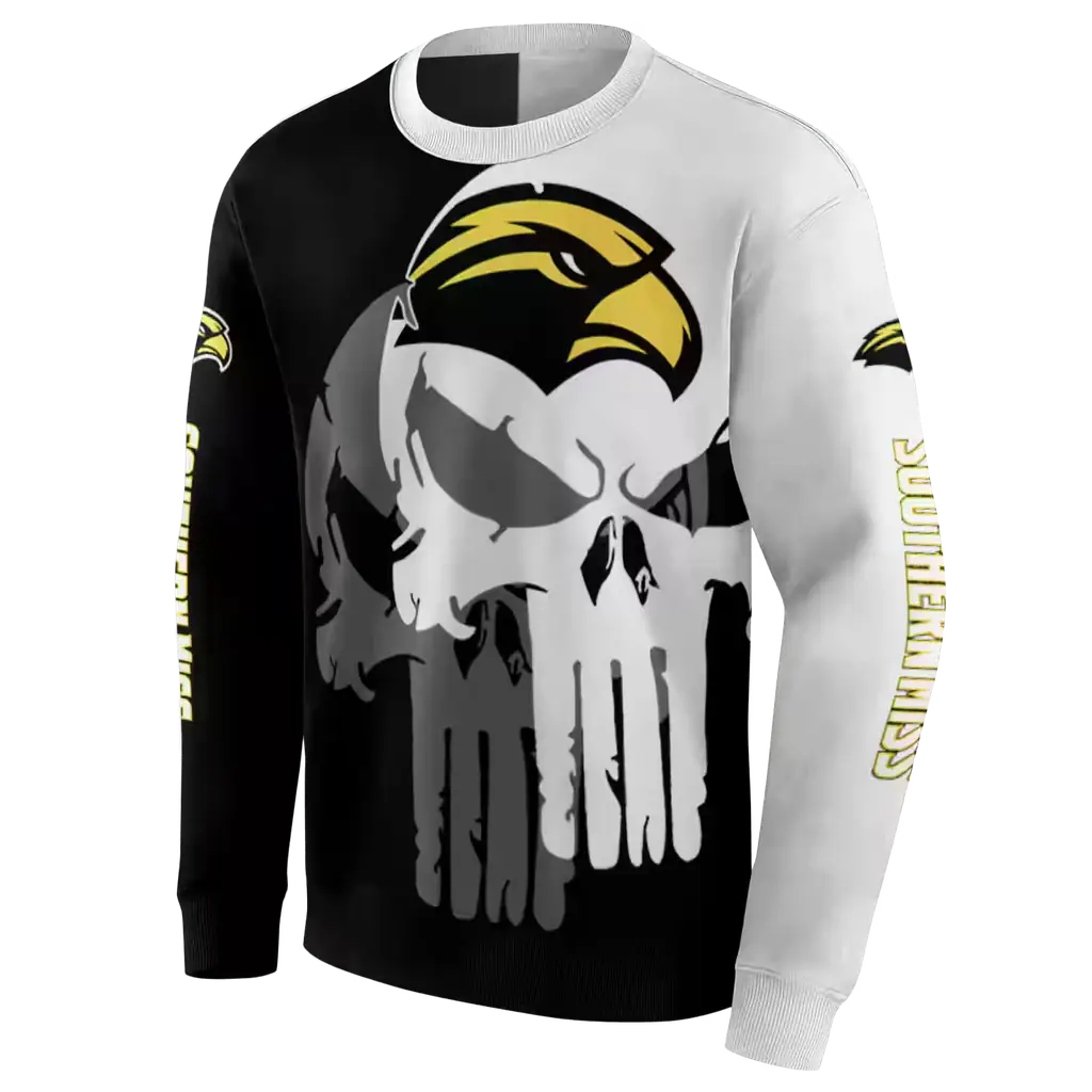southern miss golden eagles graphic punisher black white hoodie new arrival southern miss golden eagles graphic punisher black white hoodie new arrival