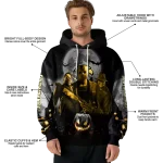 southern miss golden eagles halloween vibes black hoodie best selling