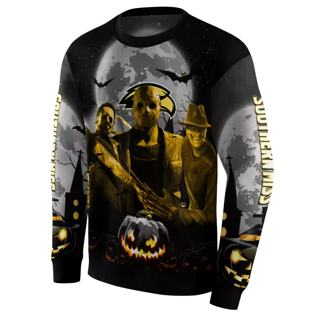 southern miss golden eagles halloween vibes black hoodie new arrival southern miss golden eagles halloween vibes black hoodie new arrival
