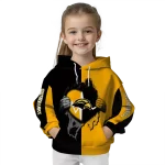 southern miss golden eagles heartbeat graphic black hoodie best selling