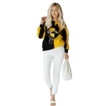 southern miss golden eagles heartbeat graphic black hoodie best selling