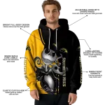 southern miss golden eagles jack skellington black hoodie best selling