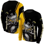 southern miss golden eagles jack skellington black hoodie best selling
