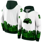 southern miss golden eagles lucky motif white green hoodie best selling
