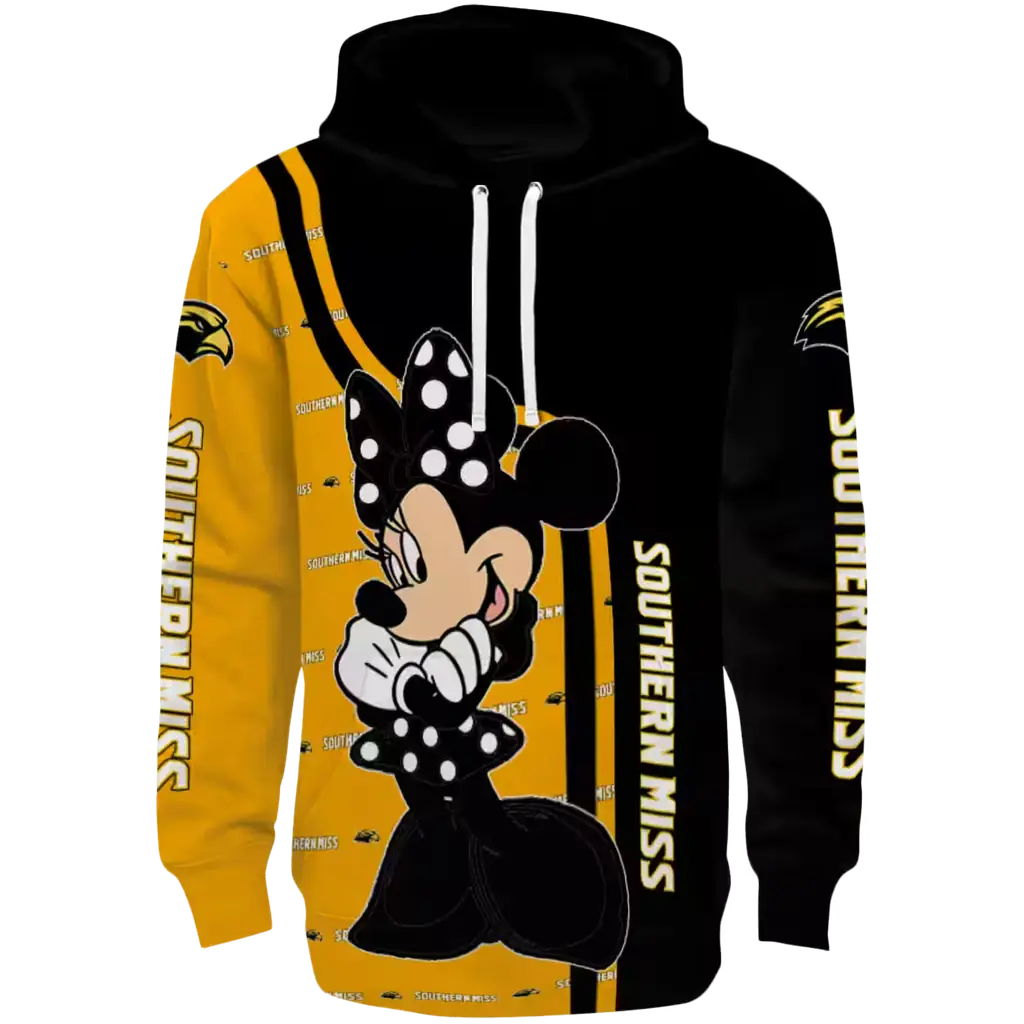 southern miss golden eagles minnie mouse black hoodie best selling southern miss golden eagles minnie mouse black hoodie best selling