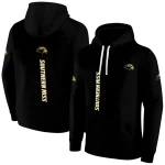 southern miss golden eagles monogram pattern black hoodie best selling