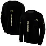 southern miss golden eagles monogram pattern black hoodie best selling