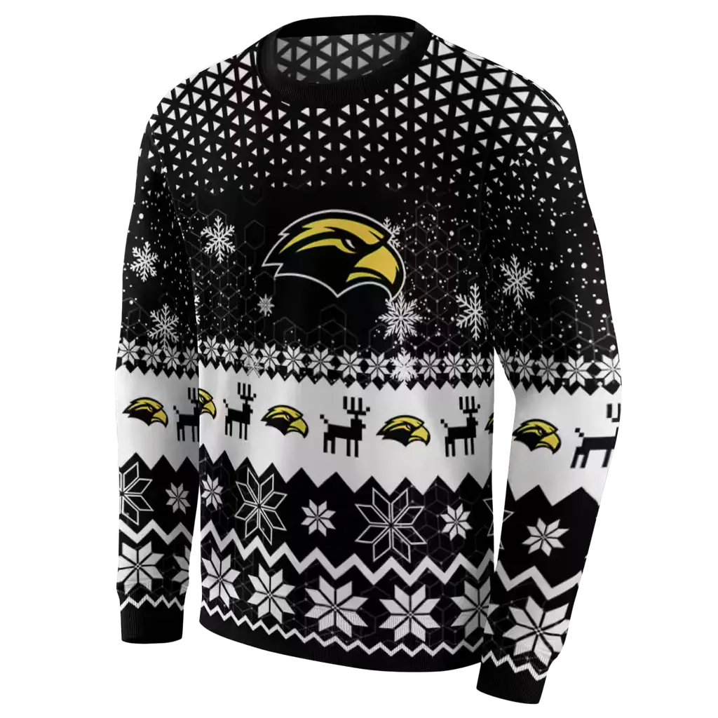 southern miss golden eagles reindeer motif black hoodie new arrival southern miss golden eagles reindeer motif black hoodie new arrival