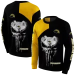 southern miss golden eagles skull punisher gold black hoodie best selling