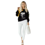 southern miss golden eagles skull punisher gold black hoodie best selling