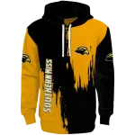 southern miss golden eagles splatter effect black hoodie best selling