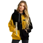 southern miss golden eagles splatter effect black hoodie best selling