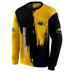 southern miss golden eagles splatter effect black hoodie best selling