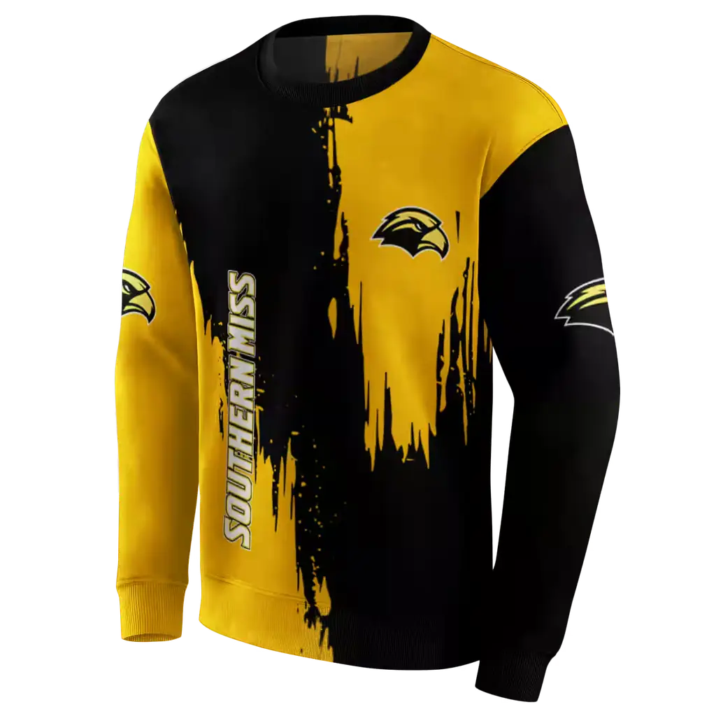 southern miss golden eagles splatter effect black hoodie new arrival southern miss golden eagles splatter effect black hoodie new arrival