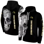 southern miss golden eagles sugar skull black hoodie best selling
