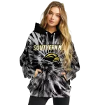 southern miss golden eagles tie dye pattern black hoodie best selling