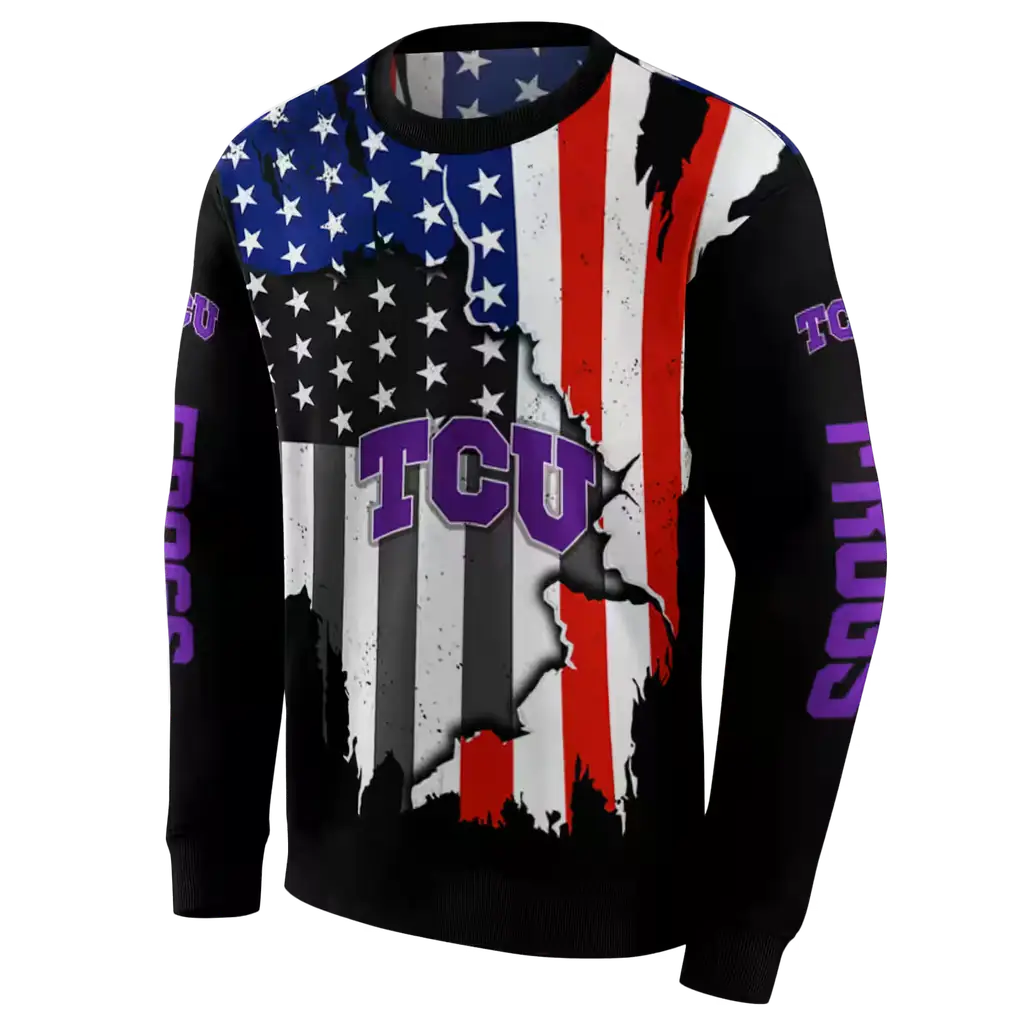 tcu horned frogs american pride black hoodie new arrival tcu horned frogs american pride black hoodie new arrival