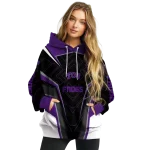 tcu horned frogs futuristic pattern purple black hoodie best selling