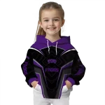 tcu horned frogs futuristic pattern purple black hoodie best selling