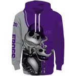 tcu horned frogs jack skellington purple hoodie best selling