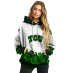 tcu horned frogs lucky motif white green hoodie best selling