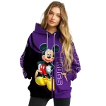 tcu horned frogs mickey mouse purple black hoodie best selling
