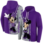 tcu horned frogs minnie mouse purple hoodie best selling