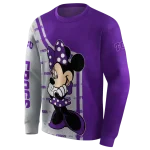 tcu horned frogs minnie mouse purple hoodie best selling