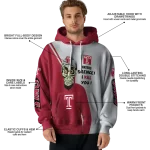 temple owls achmed skull red hoodie best selling
