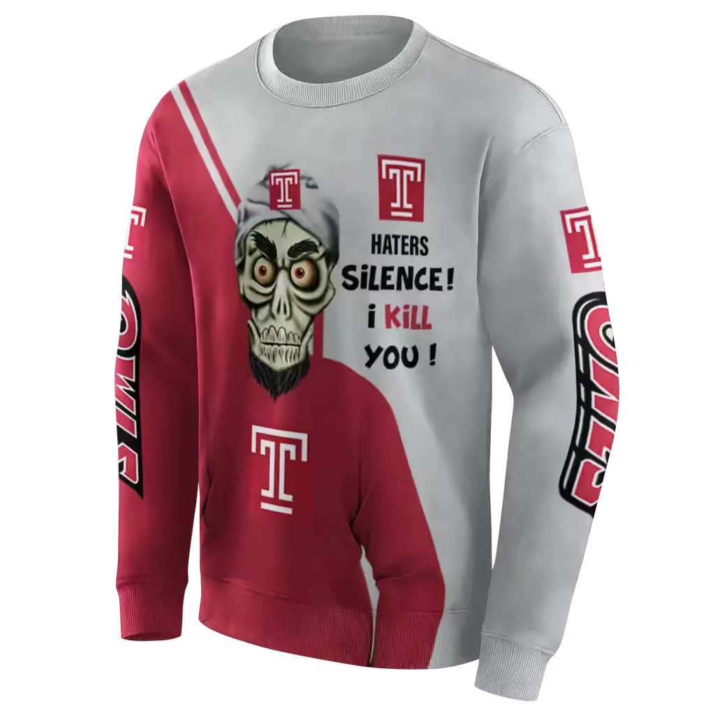 temple owls achmed skull red hoodie new arrival temple owls achmed skull red hoodie new arrival