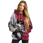 temple owls jack skellington red hoodie best selling