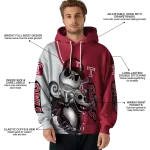 temple owls jack skellington red hoodie best selling